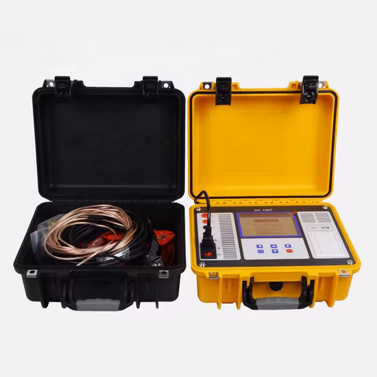 Tester di resistenza CC da 10 A per test di resistenza dell'avvolgimento in corrente continua del trasformatore